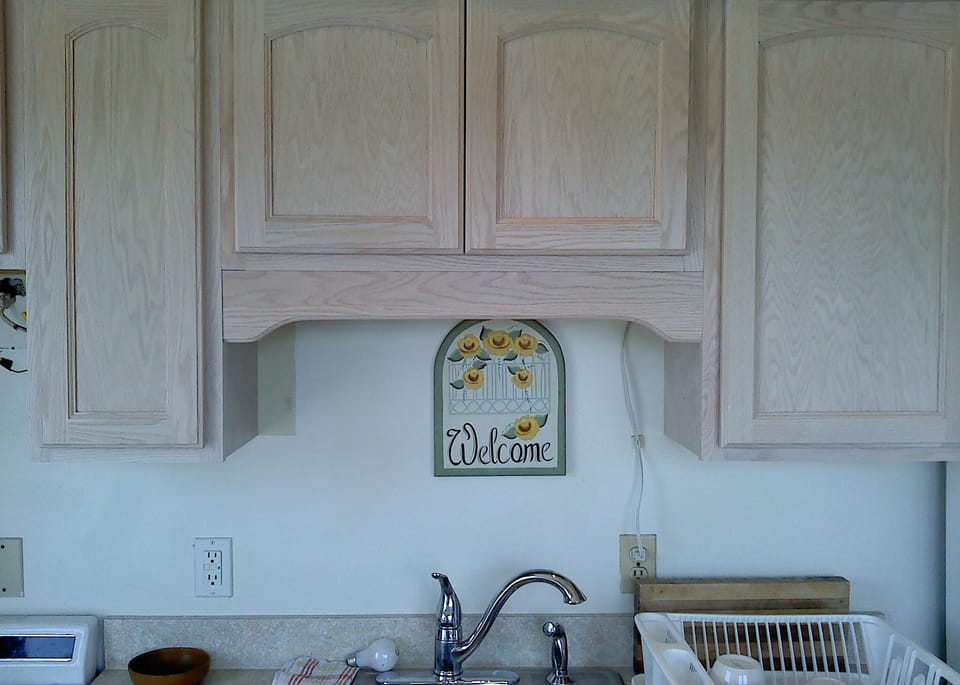 New cabinets!
