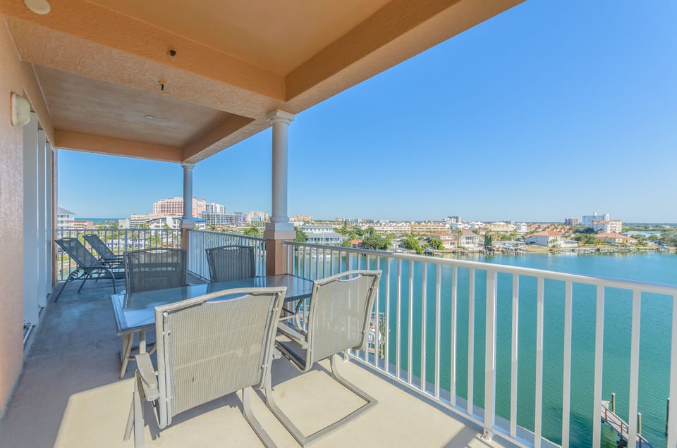 Our Balcony Views, Pier 60 can be seen in the distance