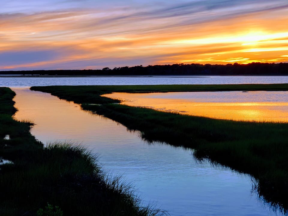 south Cape Beach sunset