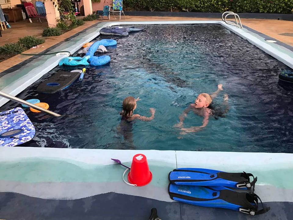 Kids LOVE the pool!