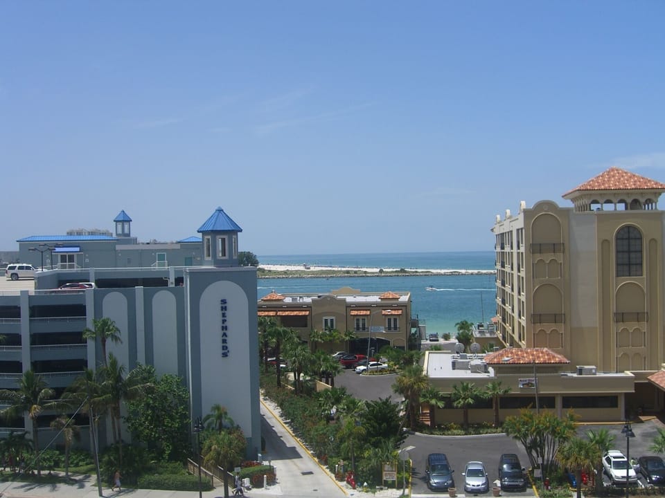 Shepard's Resort and Holiday Inn. View From Guest Bedroom 2