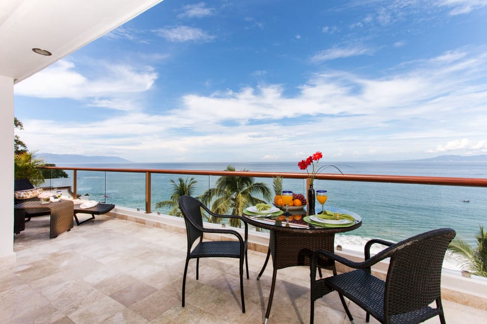 View from deck