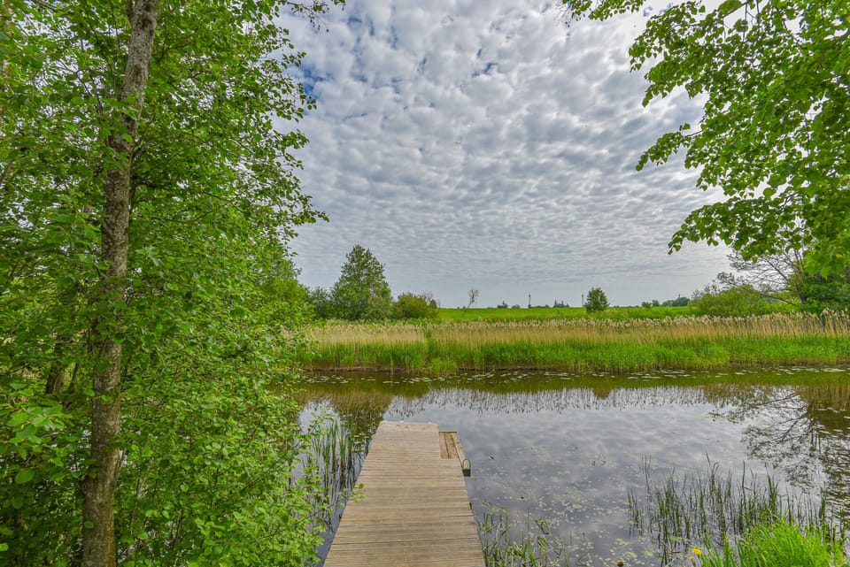 river 50 metres away.