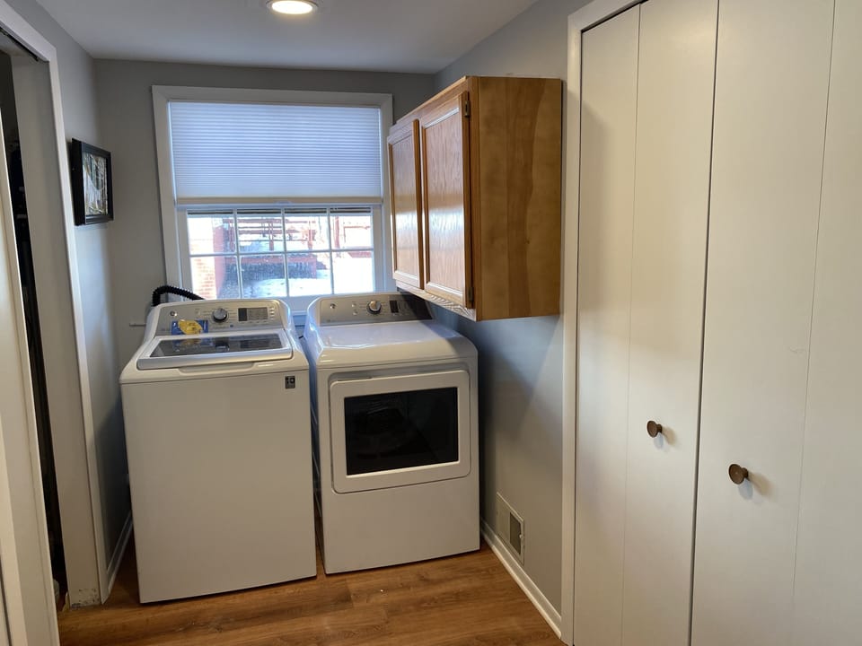 Washer and dryer