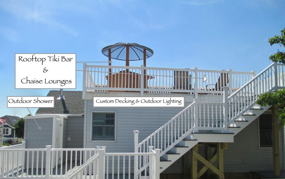 you will never want to come inside when you see this deck!