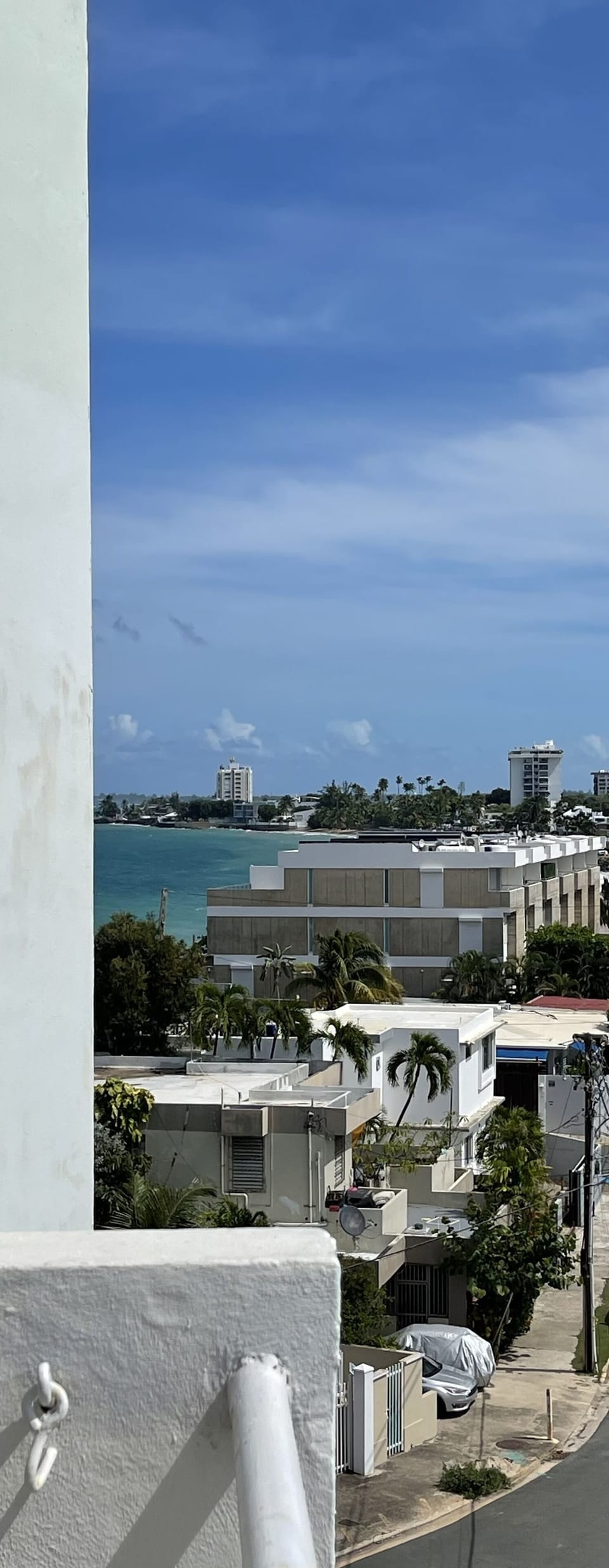Beach view from the balcony!