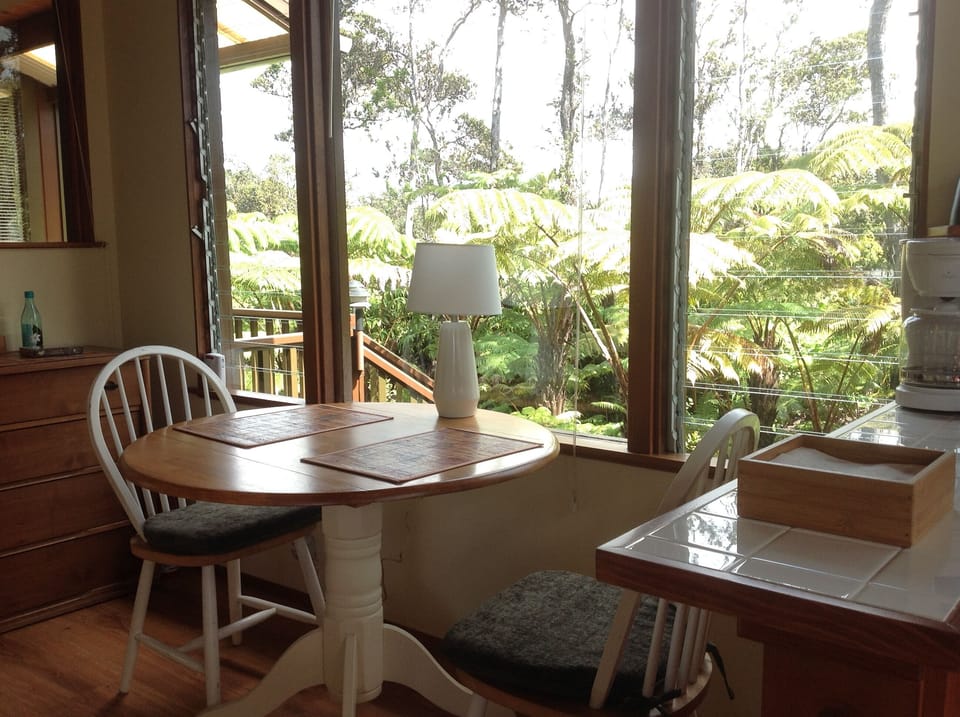 Breakfast nook.