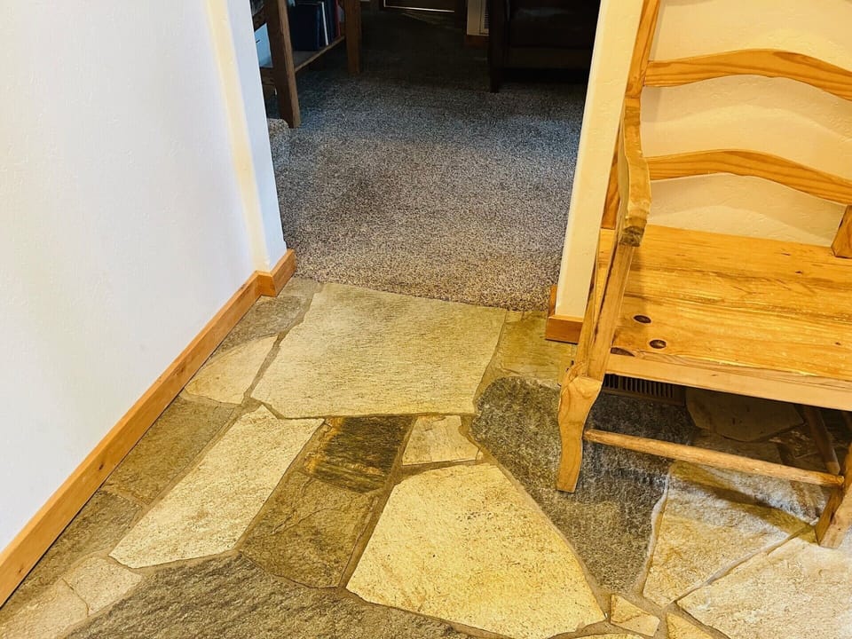 Easy access without steps from the front door/entryway to the main floor. 