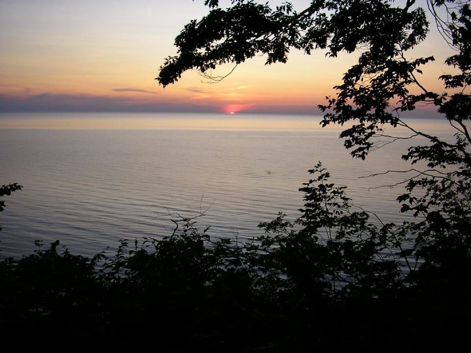 Sun going down
