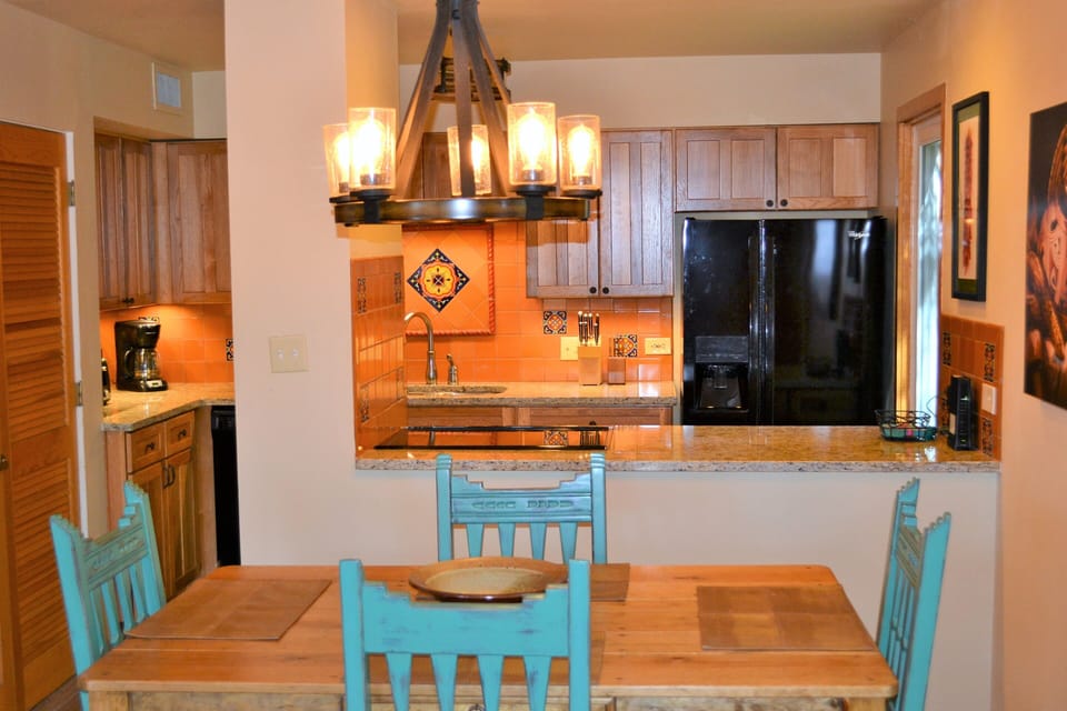 Kitchen and dining area 