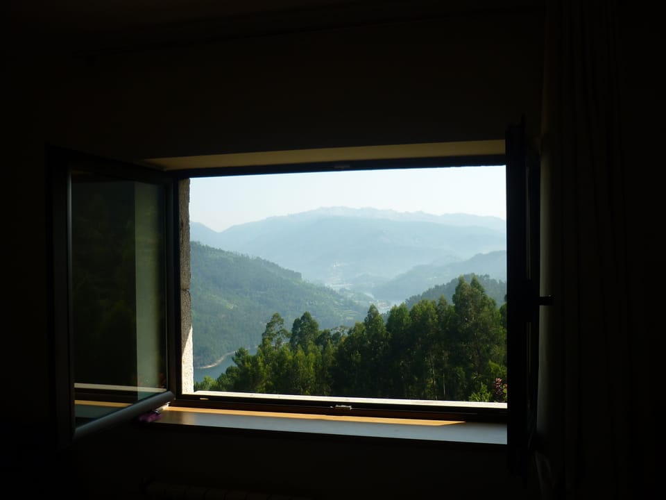 The view from the bedrooms, just perfect.