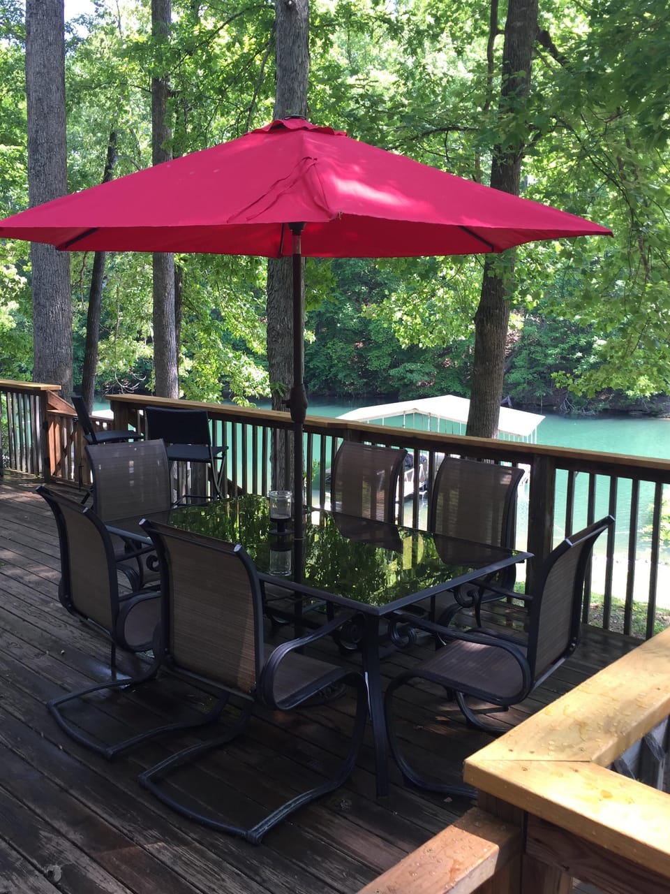 Outside dining