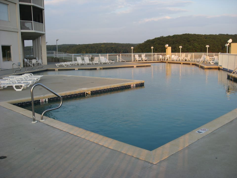Oversized Pool with Large Patio Area
