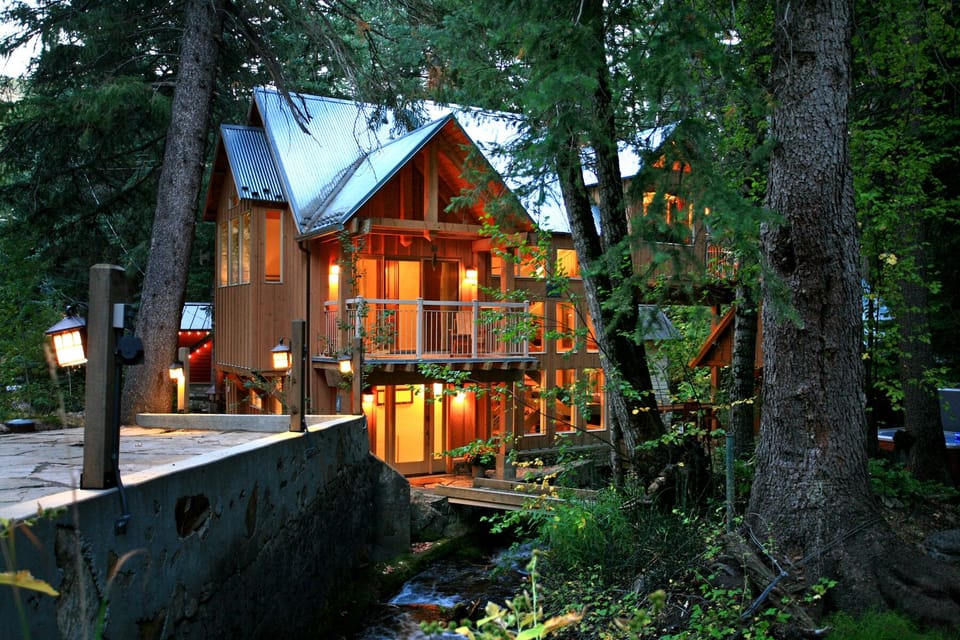 The Stream Runs Past the Front Door