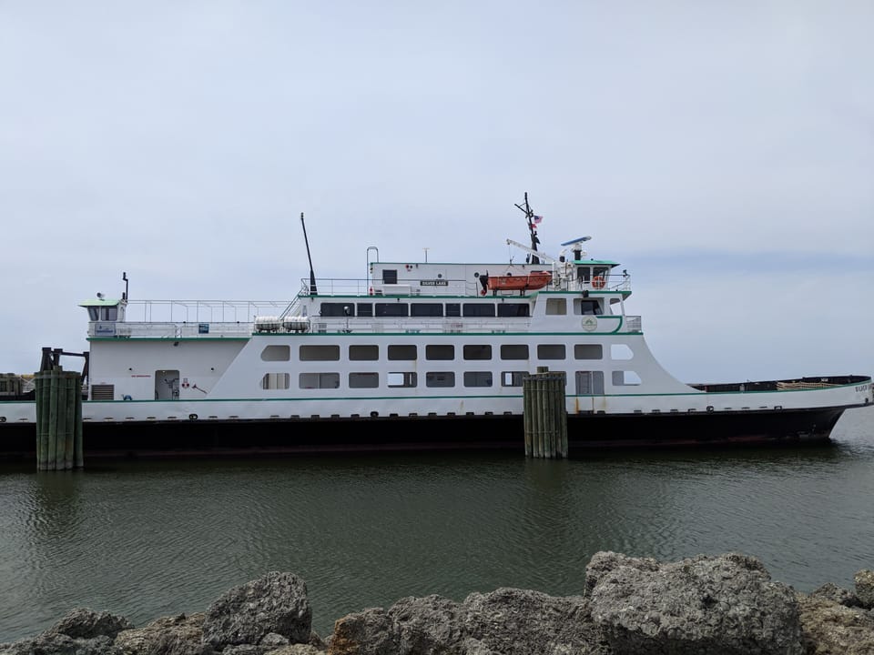 Ferry to Ocracoke is short walk away