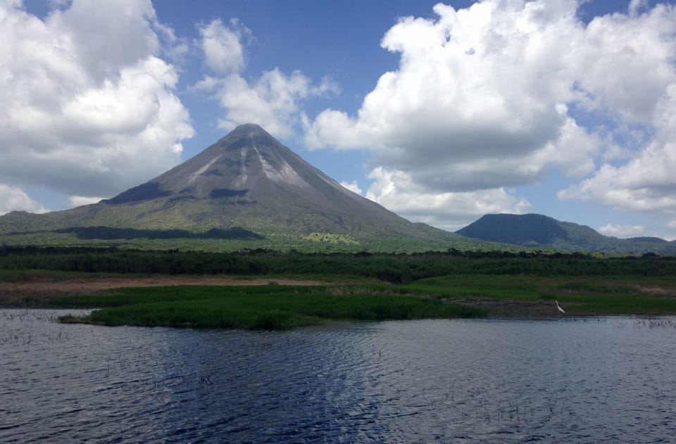 Get out on Lake Arenal and see the volcano!

