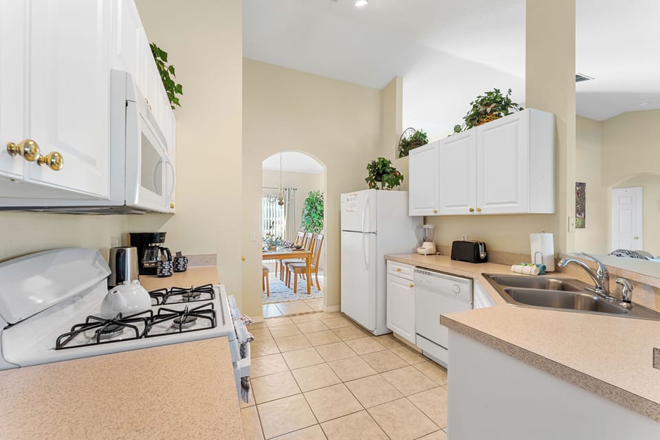 All the essential appliances and tools are provided for your convenience