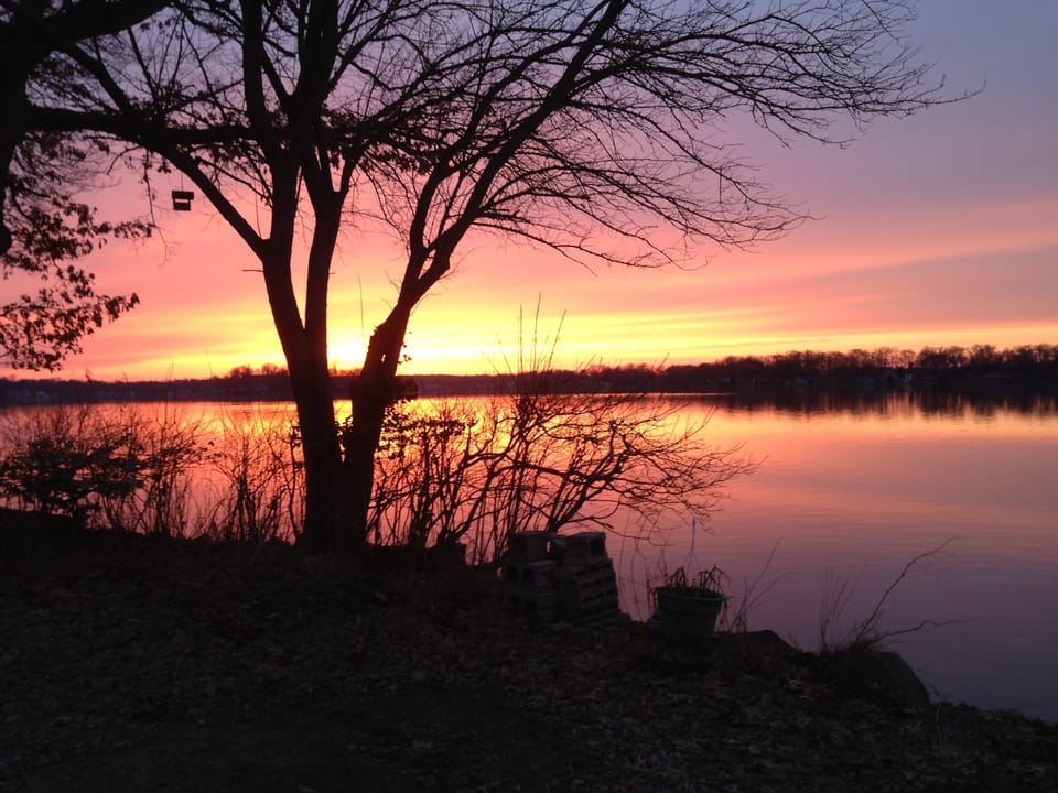 Sunset on Magician Lake 