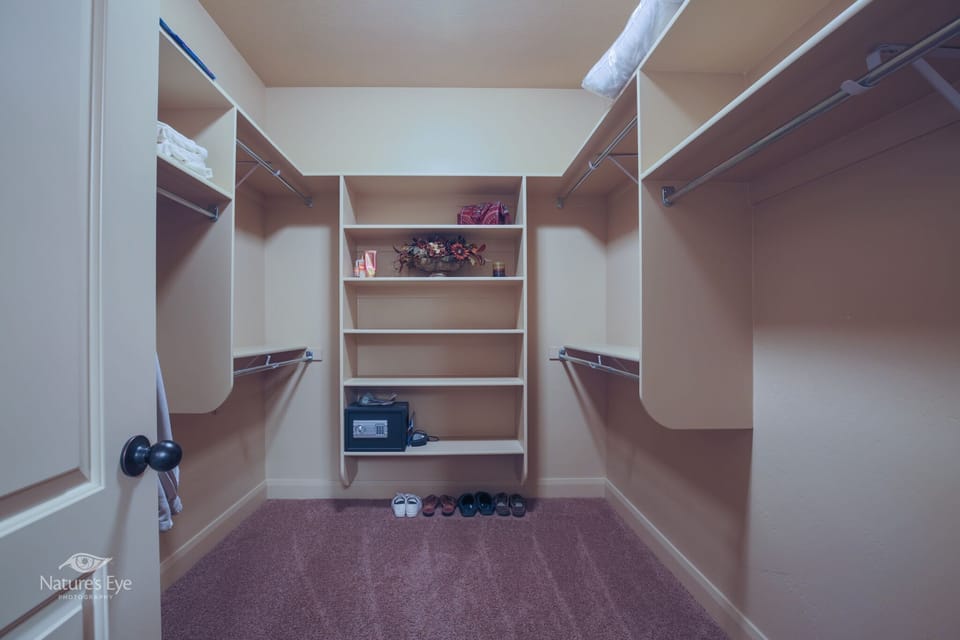 Lots of closet space!