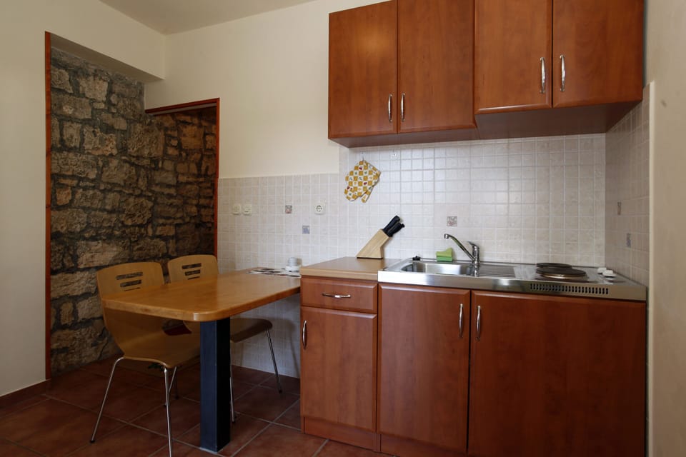 Mini kitchen - studio apartment 1 and 2