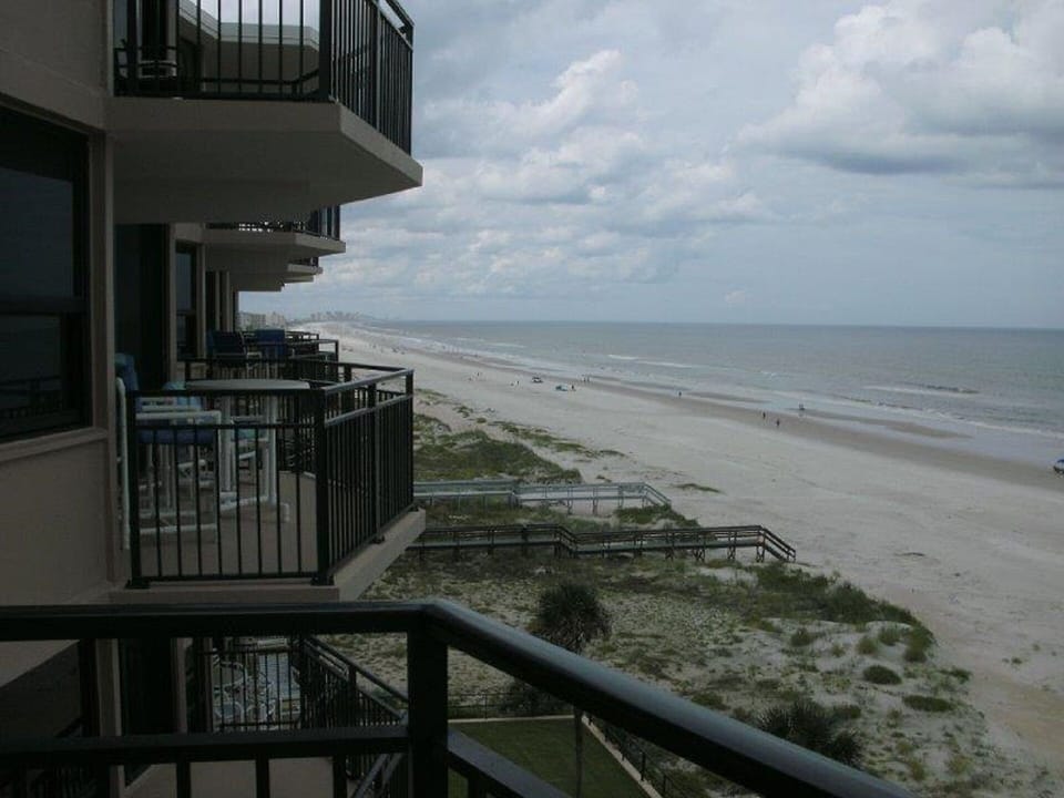 north view including the extended balconies