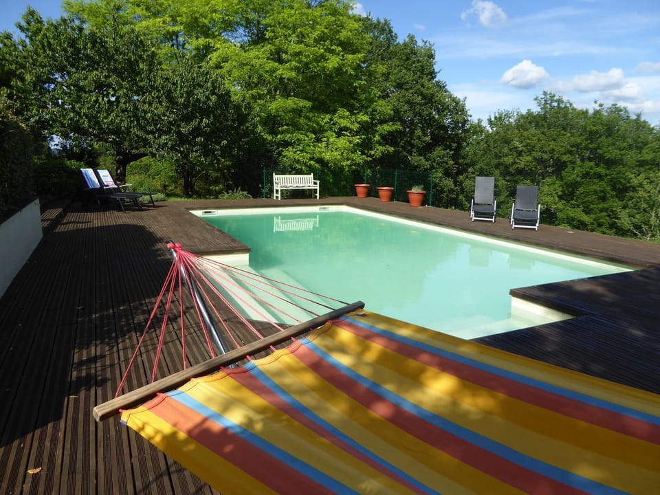 Enjoy a relaxing time by the lagoon pool