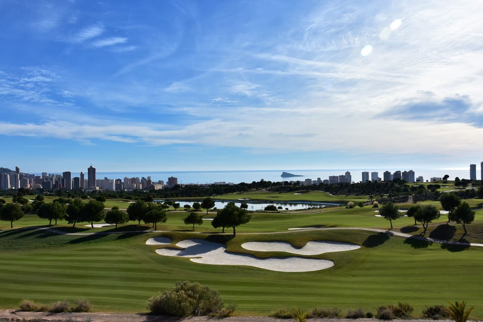 Villaitana Golf course, less than 5 minutes by car from the villa