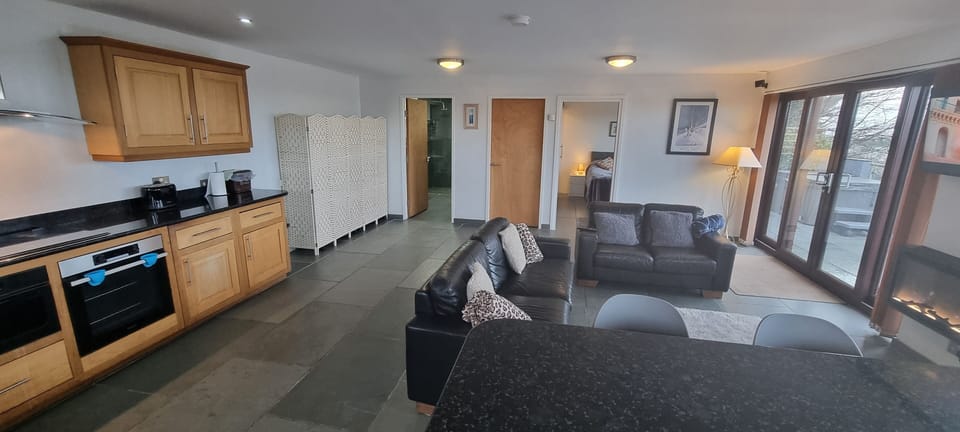 Open plan living area