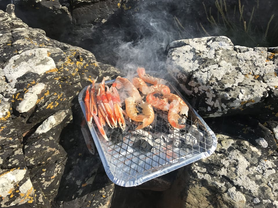 Local seafood
