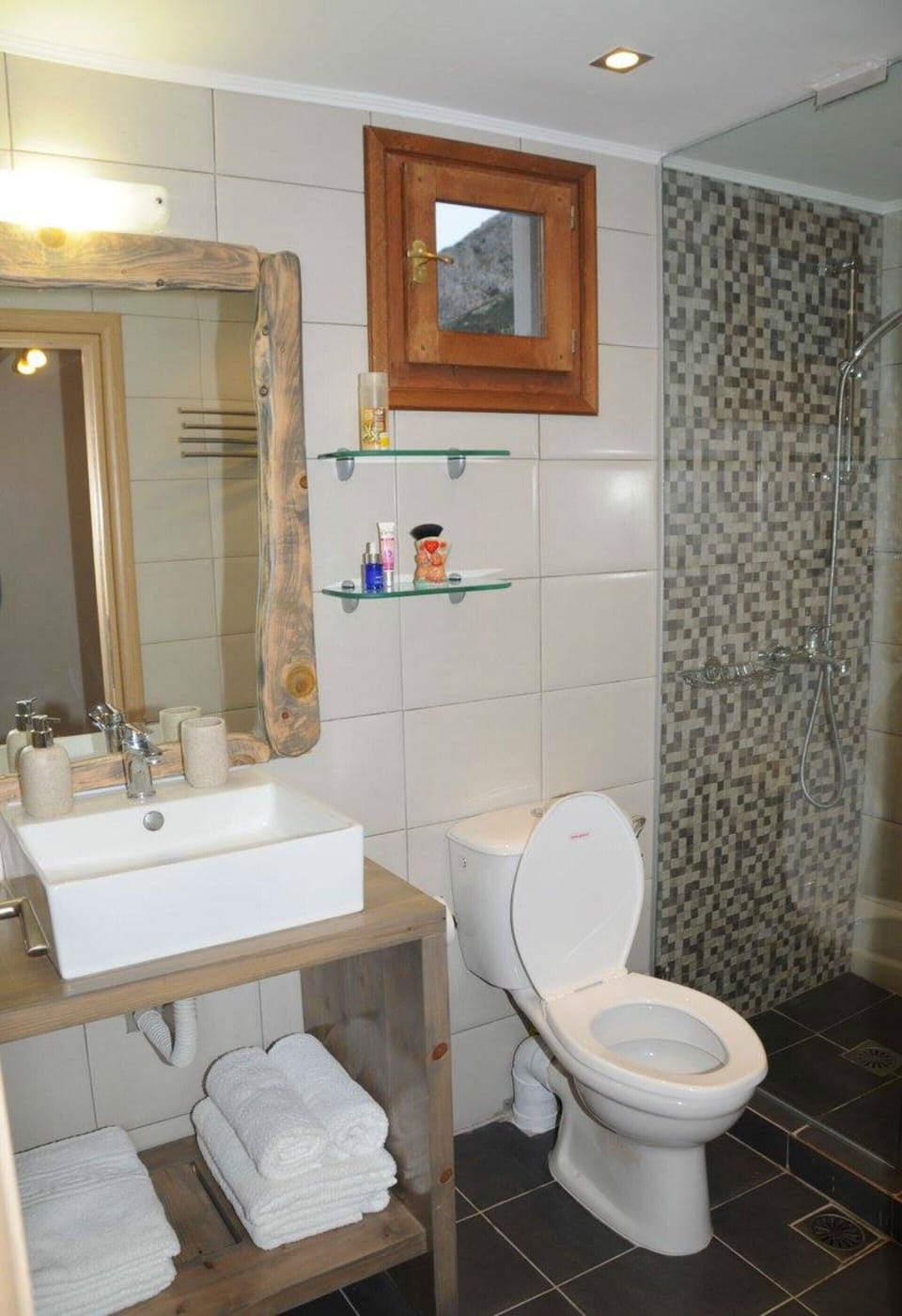 The bathroom on the ground floor!