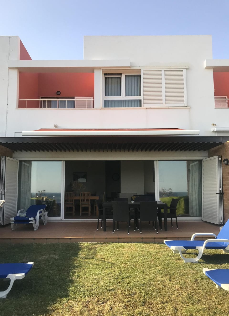 Patio and garden from which you can enjoy the amazing ocean view