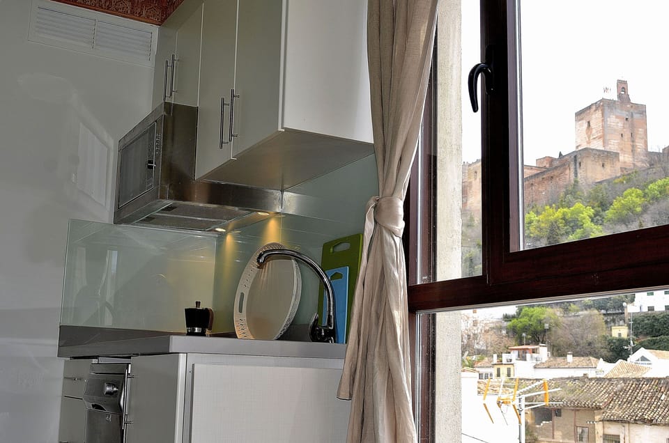 view from the kitchen