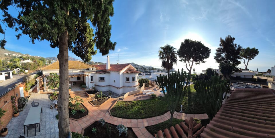 North view from the pool