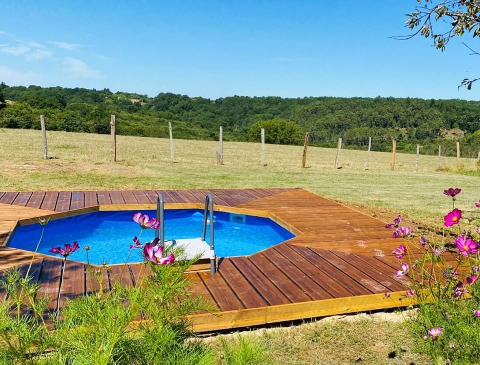 Views from private pool