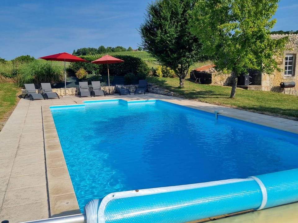The heated 10 X 5 metre pool. Every guest has loved it!