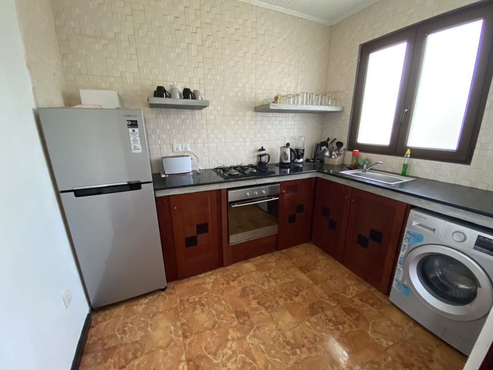 The ground floor kitchen