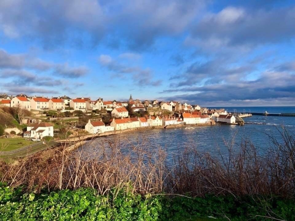 Another view of the village from the Coastal Path.