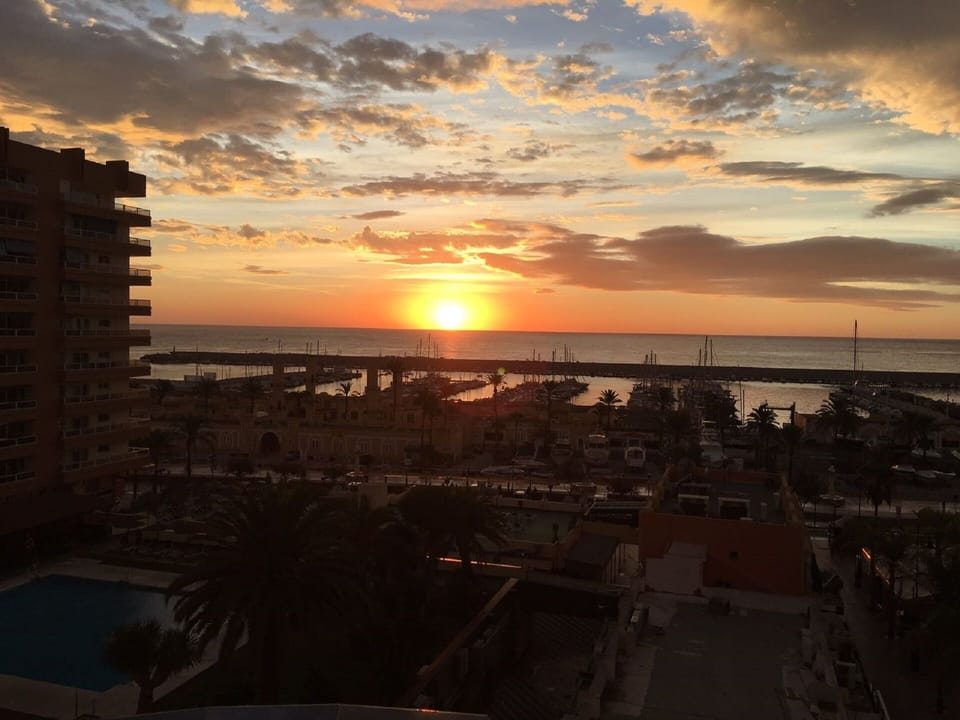 sunrice seen from bedroom
