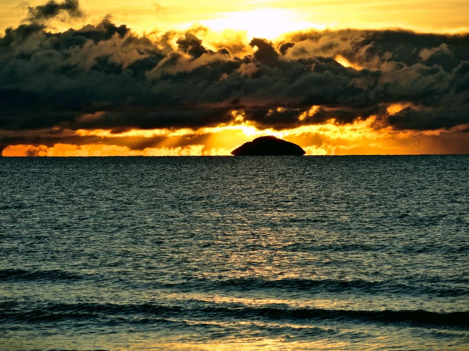 Views of Ailsa Craig from the house. (ever changing!)