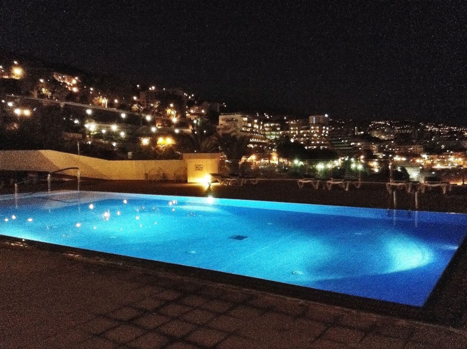 Pool by night