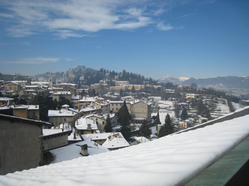 Winter view from the rooftop