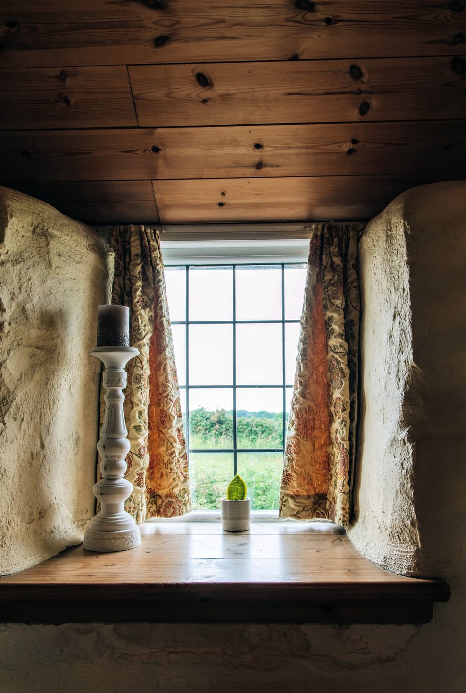 view out of the bedroom window
