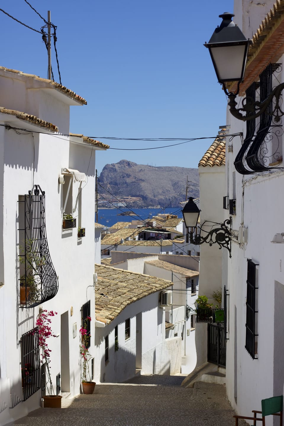Altea Old Town surrounds the apartment