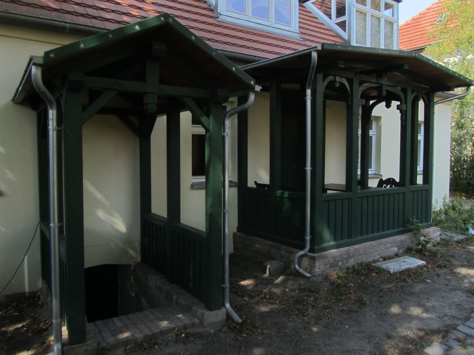 The veranda suits you in bad weather conditions a place smokers are welcome.