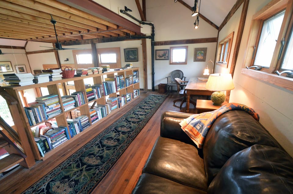 library on the second level