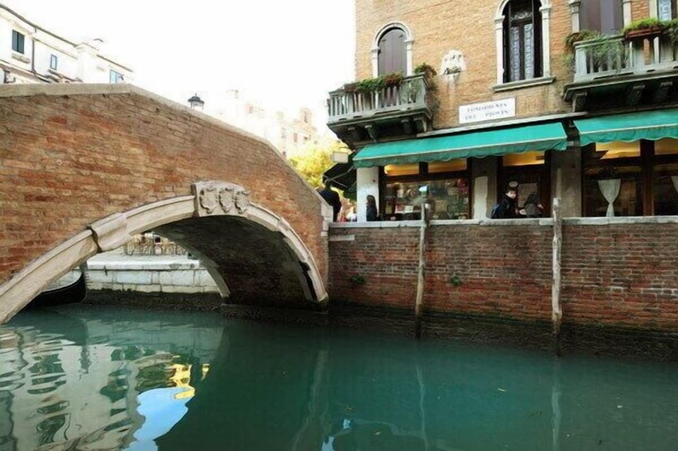 You only have to cross the bridge for getting a real italian coffee.