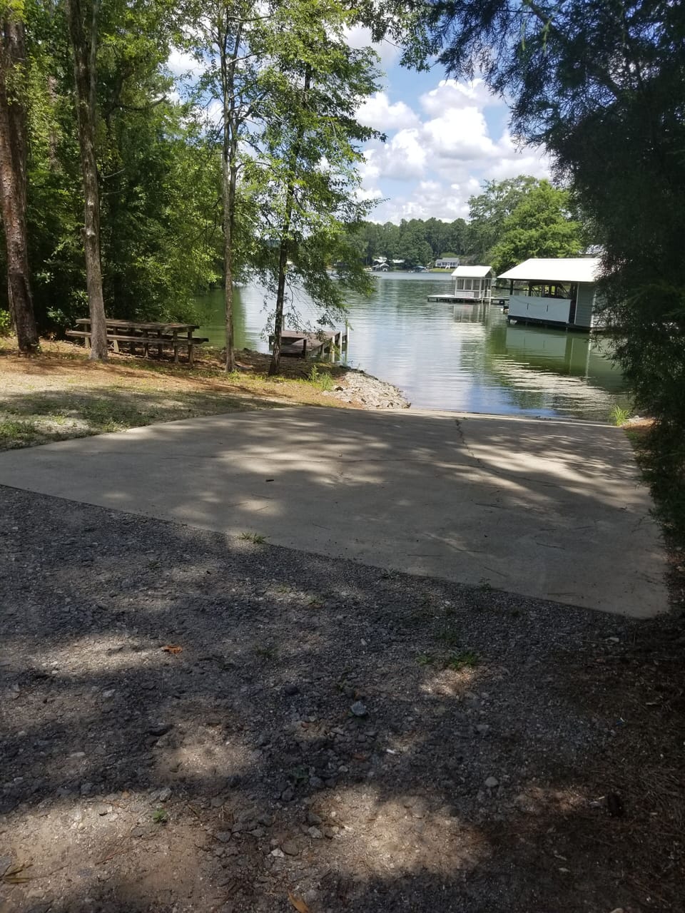 You will have your own PRIVATE boat ramp on the property.