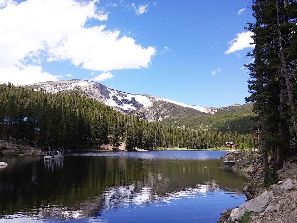 Private lake nearby property