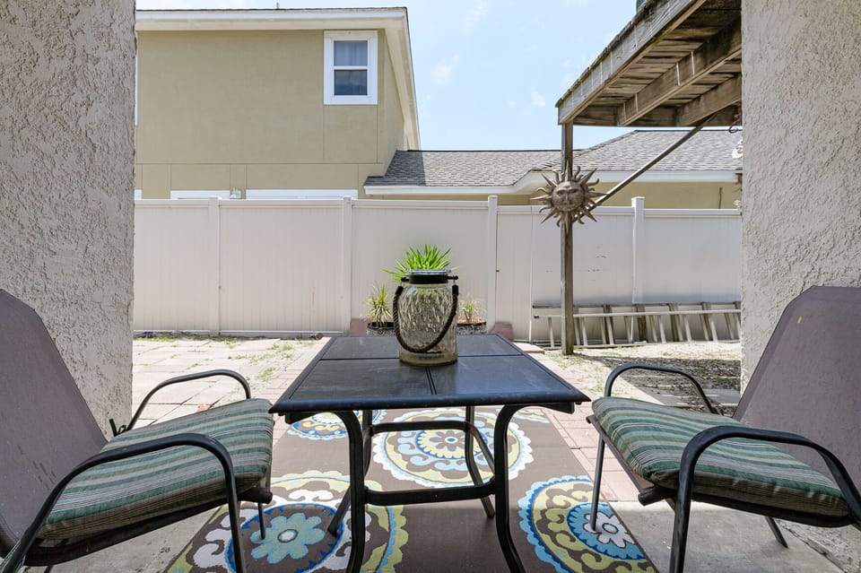 Enjoy the patio