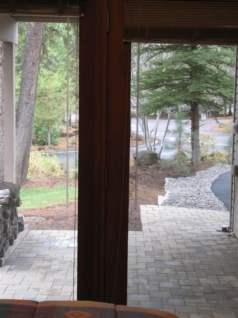 View of lower deck from queen bedroom